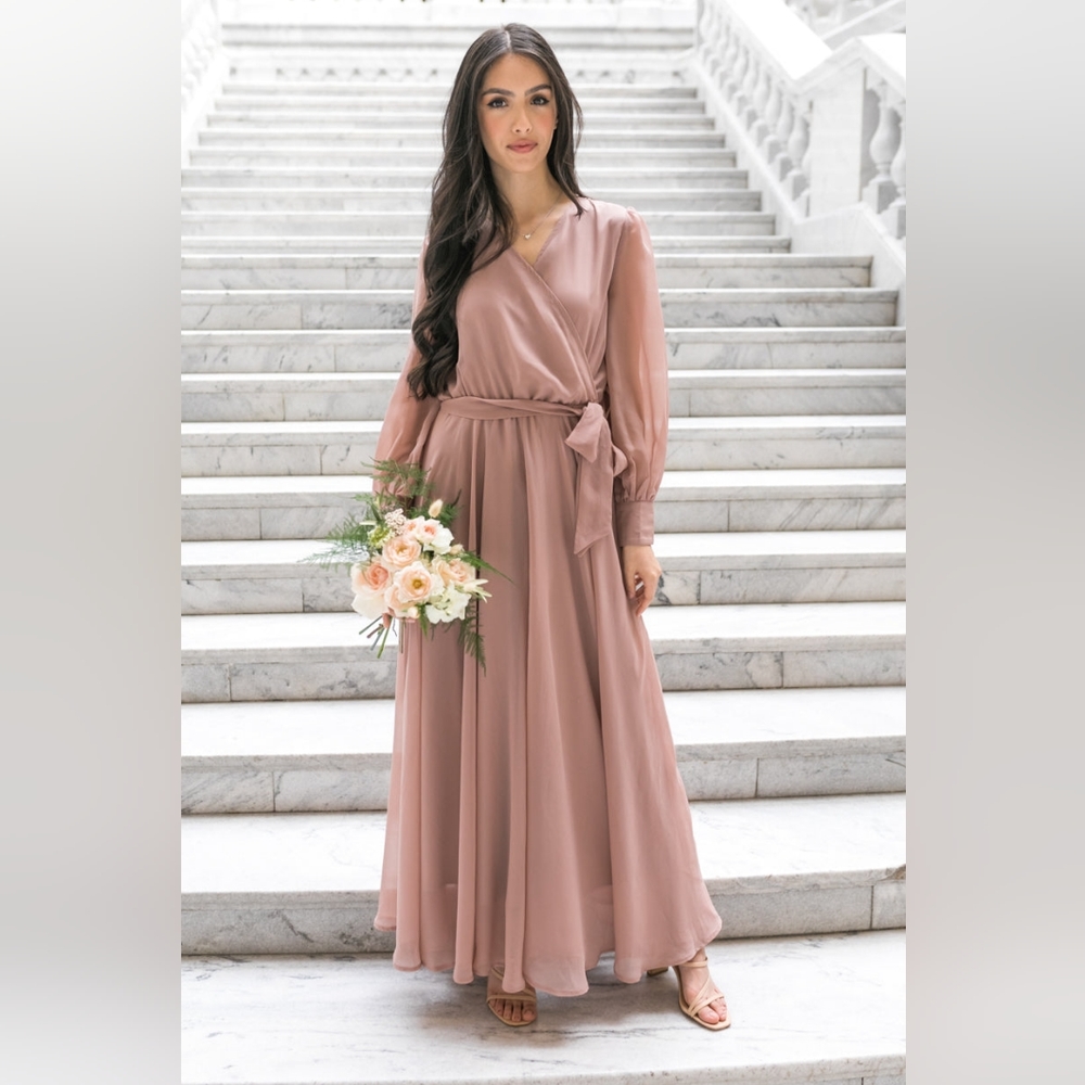 Andie Dress In Dusty Rose